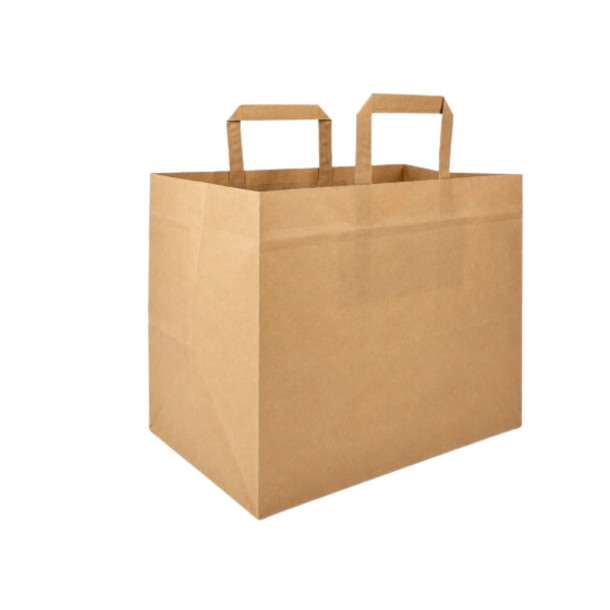 Sac Papier Kraft 32+22x24
