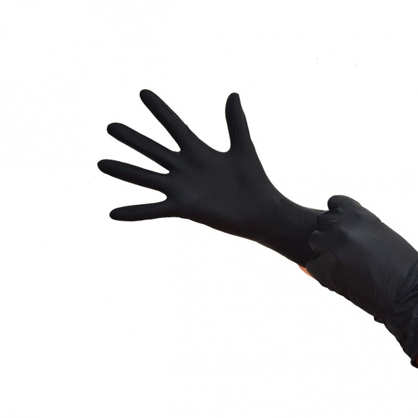 Gants Nitrile Noir