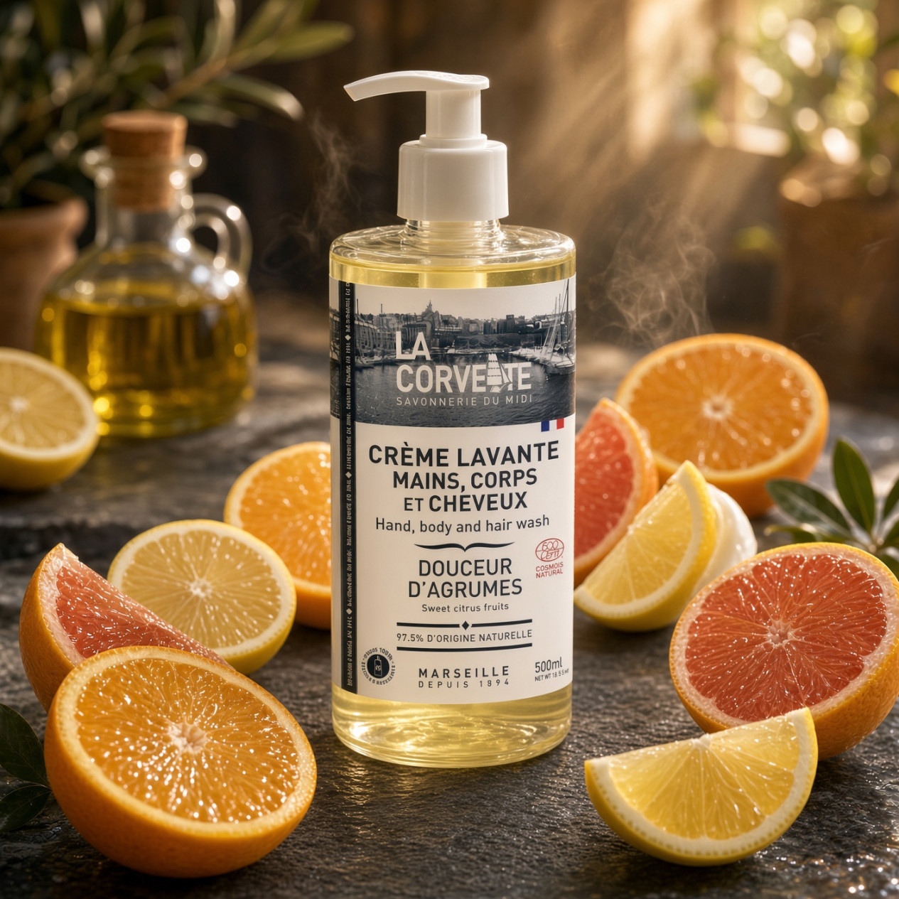 Crème Lavante Premium "Agrumes"